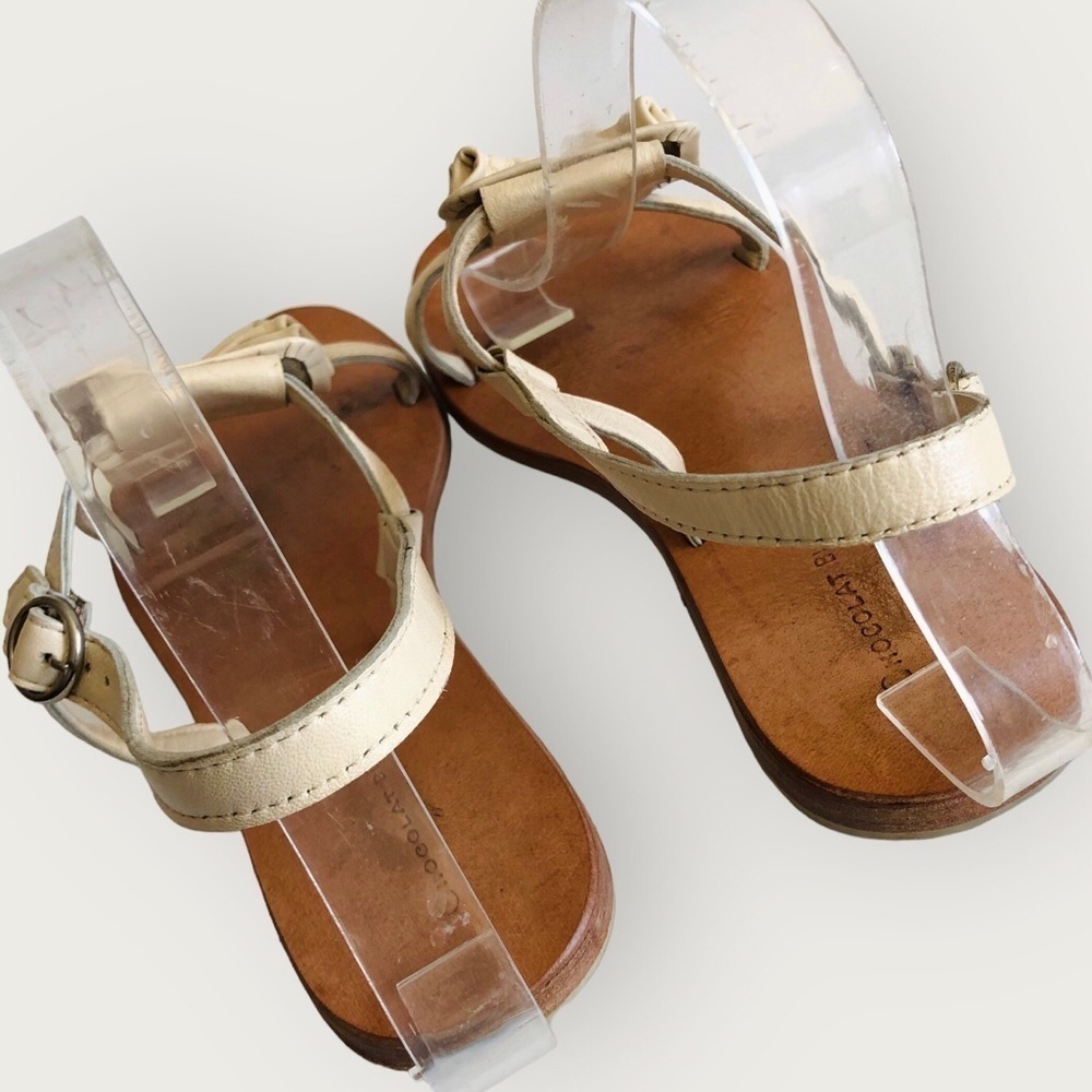 Chocolat Blu Ruched Sandals - Picture 9 of 11